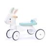 Tender Leaf Toys - Running Rabbit Ride On - Wooden Four Wheeled Push Balance Rabbit Themed Bike with Rubber Ring and Handle - Early Walk Development and Muscle Strength Enhancement for Children 18M+ view 1