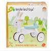 Tender Leaf Toys - Running Rabbit Ride On - Wooden Four Wheeled Push Balance Rabbit Themed Bike with Rubber Ring and Handle - Early Walk Development and Muscle Strength Enhancement for Children 18M+ view 4