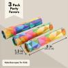 Blue Panda Rainbow Prism for Kids Kaleidoscope - 3-Pack, 8 x 1.3 in - Plastic Prism Viewer with Retro Patterns & Rainbow Party Favor Pack for Kid Birthday Party view 4