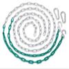 Backyard Belt Swings | Swing Seat Treehouse Accessories | Tree Swing Anti-Rust Chains Plastic Coated with Snap Hooks Heavy Duty - Playground Swing Set Accessories and Replacement| Many Colors view 1