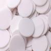 Shapenty 25mm/1 Inch Small Plastic Disks Chip Discs Markers for Number Practice and Poker Chips Game Tokens with Storage Box,120PCS (White) view 3