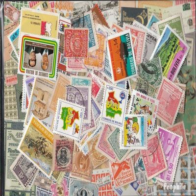 Bolivia 800 Various Stamps (Stamps for Collectors)