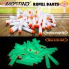 AMOSTING Refill Darts for Nerf Modulus Guns N Strike Elite 2.0 Glow in The Dark 1000Pcs Bulk Bullets Pack view 4
