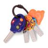 B. toys  LucKeys  Blue  Pretend Play Toy Car Keys  Key Fob with Lights & Sounds  Interactive Baby Toy  Pretend Keys for Babies, Toddlers  10+ Months view 1