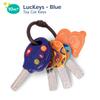 B. toys  LucKeys  Blue  Pretend Play Toy Car Keys  Key Fob with Lights & Sounds  Interactive Baby Toy  Pretend Keys for Babies, Toddlers  10+ Months view 3
