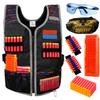 Hely Cancy Large Size Adjustable Toy Tactical Vest Kit Compatible with Nerf N-Strike Elite Series for Men, Big Kids XL-Size view 1