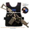 Hely Cancy Large Size Adjustable Toy Tactical Vest Kit Compatible with Nerf N-Strike Elite Series for Men, Big Kids XL-Size view 3