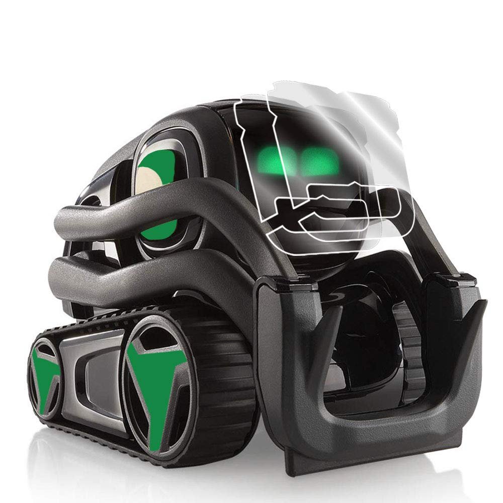 IPG for Vector Robot Face Screen Guard Decoration KIT Include Wheels&Body Set 7 Units Decals+2 Units Screen Protector (Green)