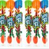 JA-RU Jumbo Jax Toy Set (6 Pack) Soft Rubber Jacks Game with Ball | Classic Old Fashioned Games for Kids | 90s Toys Nostalgia, Vintage Stocking Stuffers & Party Favor. 6569-6p view 2