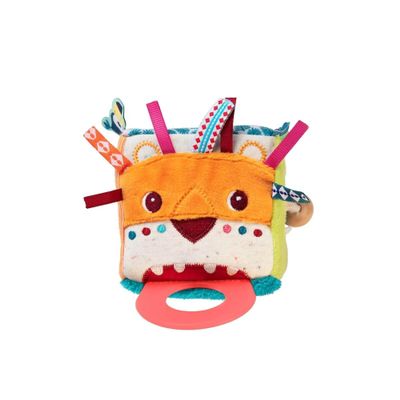 LILLIPUTIENS - Lion Activity Cube with Hanger, Multicolor (L83123)