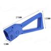 WORKER AK Style Shoulder Stock for nerf N-Strike Elite and Nerf Modulus Series Toy (Blue) view 2