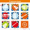 Vimpro Musical Piano Mat, Toddler Piano Keyboard Floor Playmat Childrens Kids Musical Mats Kids Tunes Playmat Walking Music Toys for Baby Girls 43.3'' X14.2'' view 2