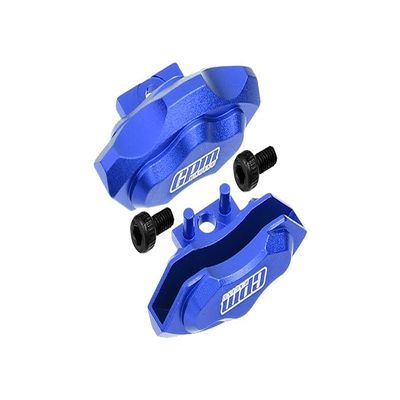 Aluminum Front Or Rear Brake Caliper For 1/10 Traxxas Ford GT 4-Tec 2.0 83056-4/4-Tec 3.0 93054-4 - 1Pr Set Blue