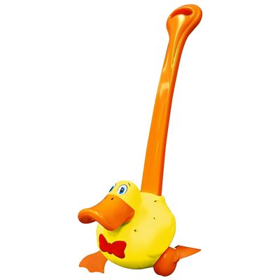 Waddles the Waddle Duck - Baby to Toddler Push Toy with Quacking Sounds and Waddling Action, Walking Toy for 1-3 Year Olds, Great for 1 Year Old Learning to Walk - Yellow