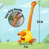 Waddles the Waddle Duck - Baby to Toddler Push Toy with Quacking Sounds and Waddling Action, Walking Toy for 1-3 Year Olds, Great for 1 Year Old Learning to Walk - Yellow view 4