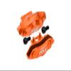 Aluminum Front Or Rear Brake Caliper For 1/10 Traxxas Ford GT 4-Tec 2.0 83056-4/4-Tec 3.0 93054-4 - 1Pr Set Orange view 1