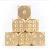 Village-Living 6pcs/Set Handmade Brass Solid bar Supplies Casino Mahjong dice view 2