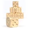Village-Living 6pcs/Set Handmade Brass Solid bar Supplies Casino Mahjong dice view 3