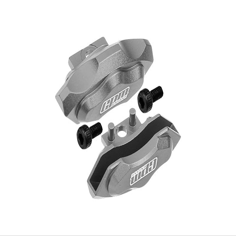 Aluminum Front Or Rear Brake Caliper For 1/10 Traxxas Ford GT 4-Tec 2.0 83056-4/4-Tec 3.0 93054-4 - 1Pr Set Gray Silver