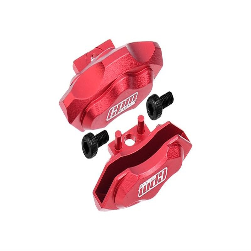 Aluminum Front Or Rear Brake Caliper For 1/10 Traxxas Ford GT 4-Tec 2.0 83056-4/4-Tec 3.0 93054-4 - 1Pr Set Red