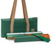 Yellow Mountain Imports American Mahjong Set, Huntington with 166 Melamine Mahjong Tiles, Mineral Green Soft Case - 4 All-in-One Racks with Pushers, Scoring Coins, Dice, and Wind Indicator view 4