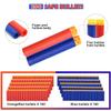 Party Supplies Compatible for Nerf - 10 Kids Pack Boys Birthday Party War Decorations,Face Mask Protective Glasses 200 Foam Bullets Darts for Two Teams Toy for Kids Boys. view 3