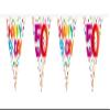 Folat 27150 40th Birthday Happy Bday Dots Bunting Garland-10 m, Multi colors view 1