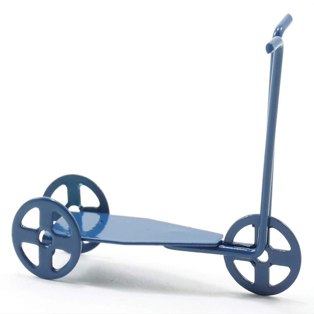 International Miniatures by Classics Dollhouse Miniature Blue Scooter