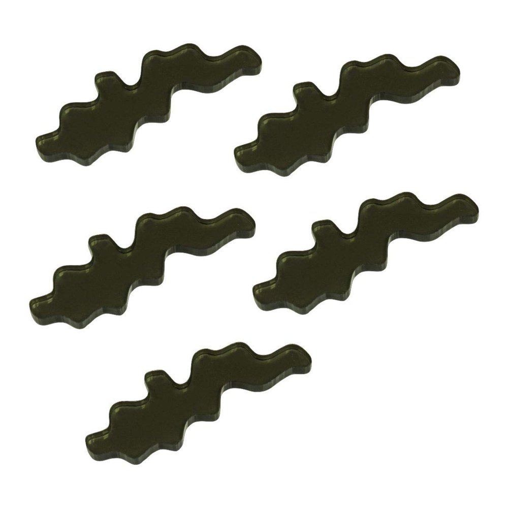 LITKO Oil Slick Tokens, Translucent Grey (5)
