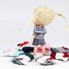 SM SunniMix Handmade Mini Clothes JK Clothing for 11 1/12 Scale Dolls , Dark Blue view 4