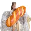 Wepop 32 in 3D Simulation Bread Shape Pillow Soft Lumbar Baguette Back Cushion Funny Food Plush Stuffed Toy view 1