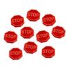 LITKO Stop Sign Tokens, Red (10) view 1