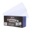 BCW Currency Topload Holder - 50ct | Clear Rigid PVC Protective Sleeve for Standard US Dollar Bills | Archival Safe, Scratch-Resistant Display Toploader for Paper Currency Collectors