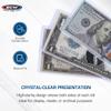 BCW Currency Topload Holder - 50ct | Clear Rigid PVC Protective Sleeve for Standard US Dollar Bills | Archival Safe, Scratch-Resistant Display Toploader for Paper Currency Collectors view 4