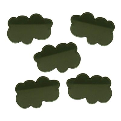 LITKO Large Smoke Tokens, Translucent Grey (5)