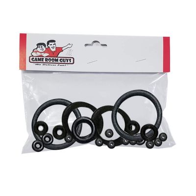 Game Room Guys Stern Munsters Pro Pinball Black Rubber Ring Kit