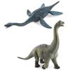 EOIVSH 2 Pack Large Dinosaur Figure Toys Brachiosaurus & Plesiosaur, Jumbo Realistic Dinosaur Playset Party Favors Birthday Gift for Kids Boys Girls Children view 1