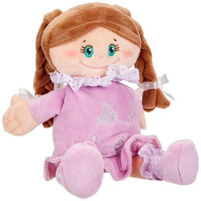 Trudi 64460 - Rag Doll Brunette Mauve Dress cm 19x25x6