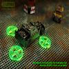 LITKO Large Radiation Tokens, Fluorescent Green (5) view 2