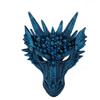 Himine Cosplay Mask Dragon's Head Mask for Festival Party Halloween (Blue) view 1