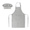 Aurya Kids Apron and Chef Hat Set-Adjustable Child Apron for Boys and Girls view 1
