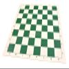 Basic Tournament Vinyl Roll-up Chess Board 20" - 55 mm Squares Green & White with Algebraic Notation view 1
