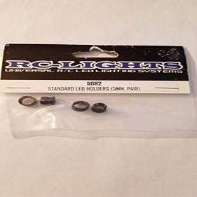 RC-Lights Standard LED Holders (5mm, Pair) 5082
