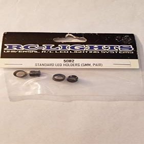 RC-Lights Standard LED Holders (5mm, Pair) 5082