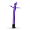 Purple 8 Foot Tall Inflatable Tube Man Air Powered Waving Puppet, Air Blower Motor Included with 6ft Solid Colored Dancer by Feather Flag Nation view 1