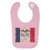 GRAPHICS & MORE Rustic Iowa State Flag Distressed USA Baby Bib view 2