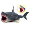 EOIVSH Large Shark Toys Megalodon, Plastic Assorted Ocean Animal Shark Figurine Realistic Sea Creature Toy Figure for Collection Gift, Bath Toy, Cake Topper view 2
