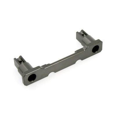 Atomik Rear Body Mount - RC Car Replacement Part for Traxxas E-Revo 2.0 - Hardened Billet 6061 Aluminum, Rear Chassis Upgrade Part 8614 - Grey