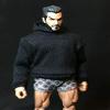 FIGLot 1/12 Scale Miniature Custom Handmade Fabric Black Hoodie for Mezco One:12 Marvel Legends Figure view 3