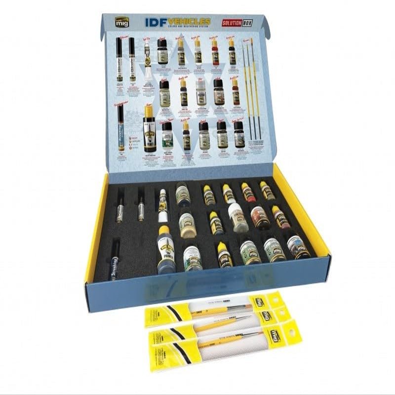 AMMO by MIG Solution Box - IDF VEHICLES SOLUTION BOX